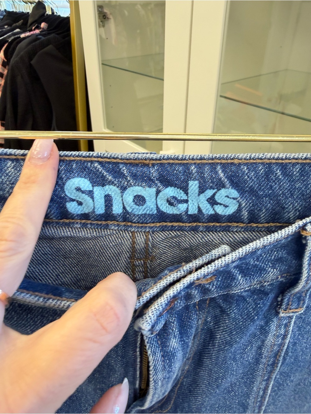 Mother Snacks The Lunch Line Sneak Fray Size 25 Wide Leg Denim - Picture 10 of 15